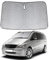 XCBYT Sonnenschutz Auto Frontscheibe Innen Kompatibel mit Mercedes-Benz Vito 2014-2024, Verdickt Sonnenblende Frontscheibenabdeckung, Faltbare Windschutzscheibe Abdeckung, UV-Schutz