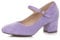 AJVANI Womens Ladies MID Block Heel Strap Work Evening Party Mary Jane Court Shoes Size 5 38
