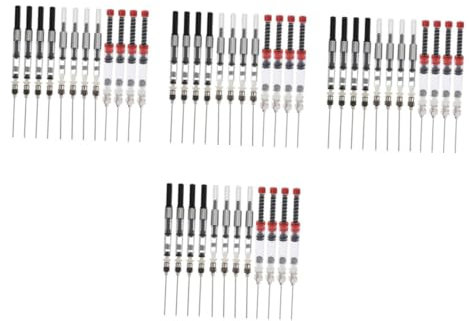 Uonlytech 4sets Pen Ink Filler Converter Lightweight and Portable Ink Absorbers for Fountain Pens Ergonomic Design for Students and Professionals 12pcs*4