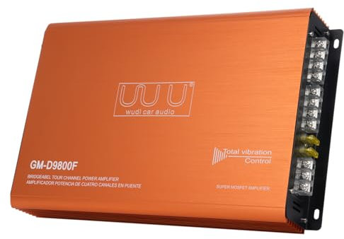 Amplificatore audio per auto Brilluxa, amplificatore di potenza a 4 canali 4x100w 4-16 ohm, booster audio del veicolo, amplificatore del segnale stereo per auto, modulo di