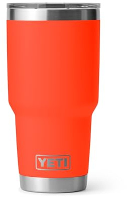 YETI Rambler 30 oz Tumbler, Stainless Steel, Vacuum Insulated with MagSlider Lid, Solar Flare