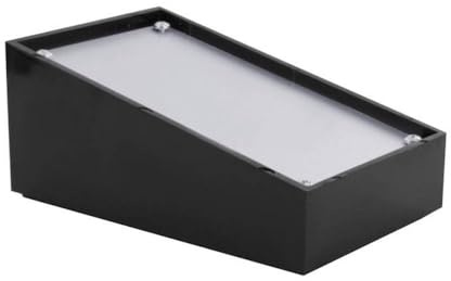 TEKO 103.9 Pult-Gehäuse (L x B x H) 160 x 95 x 62mm Kunststoff, Aluminium Schwarz, Silber 1St.