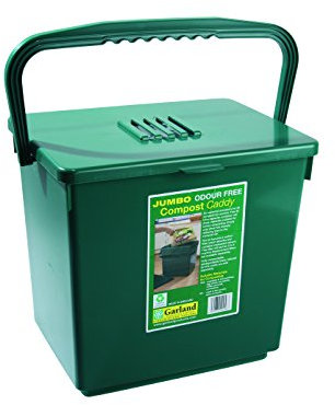 Tierra Garden GP113 Odor-Free Compost Caddy, Large