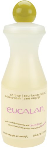 Eucalan Fine Fabric Wash, 16.9 oz, Lavender, Lavender Fragrance, Pack Size 500 ml