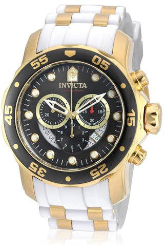 INVICTA Herren Analog Quarz Uhr mit Silikon Armband 20289