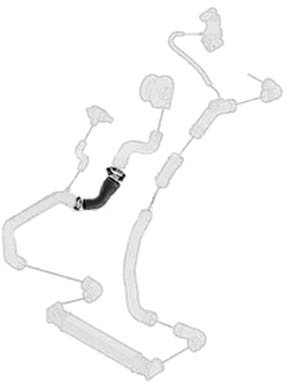 Borg & Beck BTH1178 Turbo Hose To Fit VAG Sharan 1 9D 00-10