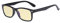 Eyekepper Blue Light Blocking Computer Reading Glasses Women Men with Yellow Tinted Filter Lens - Classic Readers - Black