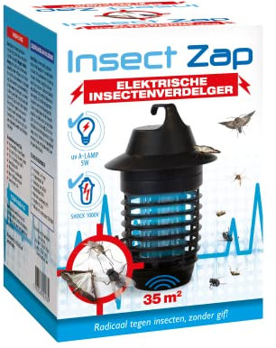 BSI - Lampe UV - A Choc Electrique - Anti-Mouches Et Moustiques - Adapté Jusqu'à 35m²