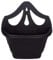 HOMION 31cm Venetian Wall Planter Hanging Basket Flower planter Plastic (BLACK, 6)