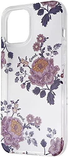 Coach Schutzhülle für iPhone 12 - Moody Floral Clear (iPhone 12 Mini 5,4 Zoll)