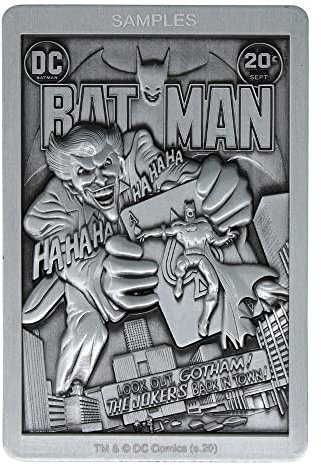 Fanattik Sammlerstück Joker 12X9 cm