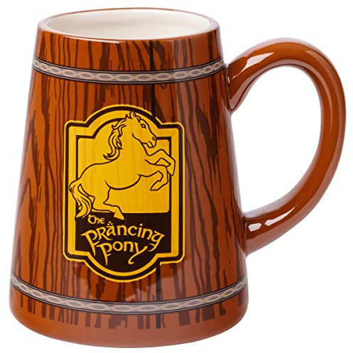 Silver Buffalo Tasse sculptée en céramique 3D Le Seigneur des Anneaux Poney cabré 590 ml