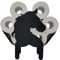 Novelty Toilet Paper Roll Holder, Animal Paper Towel Rack,Free Standing Wall Mount or Bathroom Tissue Storage ,Large Capacity Toilet Roll Holder for Bathroom Washroom Rack Organization (Horse)