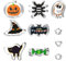 MIUTME Halloween Cookie Cutter Set, 10 Pieces Stainless Steel Mold Biscuit Cutters for Baking-Pumpkin, Ghost, Witch Hat, Spider, Cat, Bat, Star, Flower and Heart