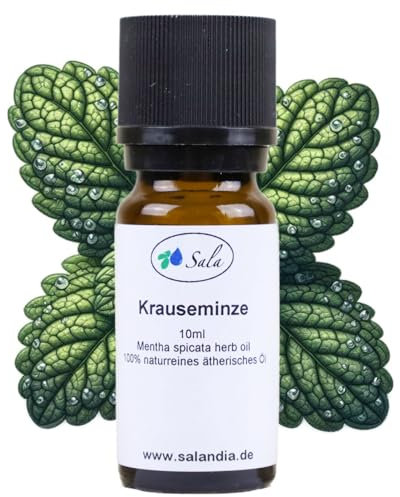 Sala Krauseminzeöl Aroma Spearmint ätherisches Öl naturrein (10 ml)