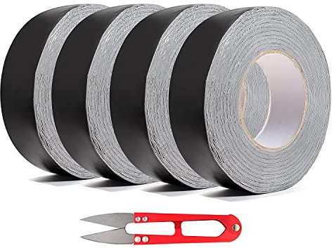 VORVIL Butylträgerband für Terrassendielen, 4,2 cm x 15,2 m, 4 Rollen - Wasserdichtes Blinkband für Deckträger - Heavy Duty Wrap Protektor - für Selbstklebedichtung