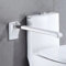 QOR Toiletten Wandstützgriff, 70cm Wandstützgriff Klappgriff das Leder, Haltegriff Klappbar Aufstehhilfe Toilette Stützhilfe, rutschfest Wandmontage Stütz-Haltegriff für Senioren Behinderte