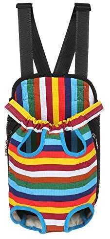 MNASH hundetragetasche Reiserucksack Katze Reisen Rucksack Hund Rucksack Hundeträger Front Pack Katze Träger Front Pack Pet Carrier Cat Catrial (Color : A, Size : XL)