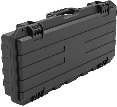 JISADER Scatola Porta Orologi, Custodia per Orologio, Custodia Resistente per Orologi, Valigia Porta Orologi Portatile per, 52x20x9 cm