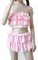 Ensembles de Bikini Femmes Maillot de Bain Kawaii Style Japonais Filles Doux Sexy Maillots de Bain Chic Populaire Taille Haute été Plage Mince Femme Dame-Rose Ensembles-S