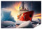 islandburner Prime Bild Poster Roter Eisbrecher Mittlerer Arktischer Ozean Roter Eisbrecher Mittlerer Premium Bilder Fotodruck