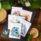 Aesthetic Scrapbooking Stickers Zubehör,180pcs Vögeln und Blumen Bullet Journal Sticker DIY Scrapbook Accessories Design Adhesive Stickers for Album Crafts, Calendar Planner, DIY Art