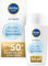 NIVEA SUN - Crème Solaire Visage FPS 50+ - Fluide Invisible Quotidien - Contre UVA/UVB - Niacinamide & Extrait De Réglisse - Formule Ultra-Légère & Non Grasse - Tous Types De Peaux - 40 ml