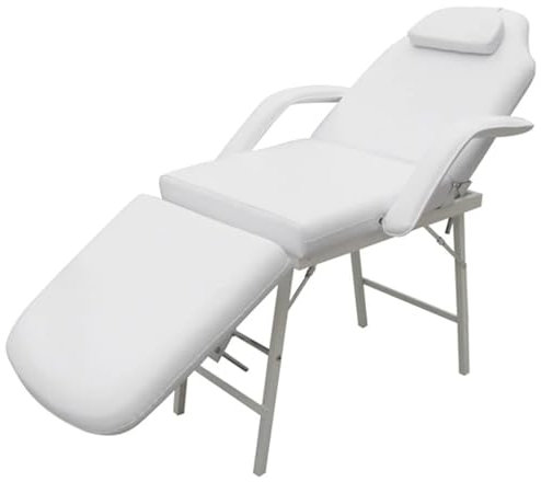 Homgoday Mobili Stuhl Massagesessel Tattoo-Behandlungen, tragbar, weiß, Sessel, Loungesessel, Sessel für Schlafzimmer