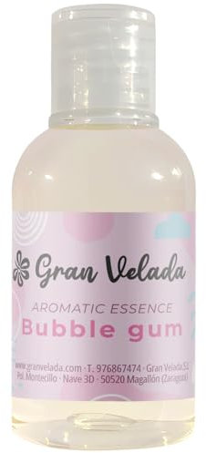 Esencia Aromática de Chicle: Dulce y Empolvada, Notas Intensas de Fresa. Ideal para Jabones, Velas y Ambientadores. | 50 ml