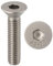 Tornillo de acero inoxidable M5 x 60 mm, cabeza avellanada BTR Ø 5 x 60 mm, tornillo M5 x 60 mm, FHC de 6 caras, llave allen, acero inoxidable A2-70 (V2A/304) | ISO 10642 / DIN 7991: lote de 20