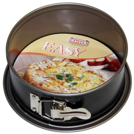 sopomarkt24 Springform Mini Backform Kuchen Torten Back Form ideal für runde & kleine Kuchen Flachboden Antihaftbeschichtung Backutensilien Made in Germany 18 cm