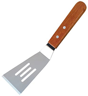 COLLBATH Espátula para de Barbacoa al Aire Pala para Freír Pala Hueca para Drenar El Fácilmente