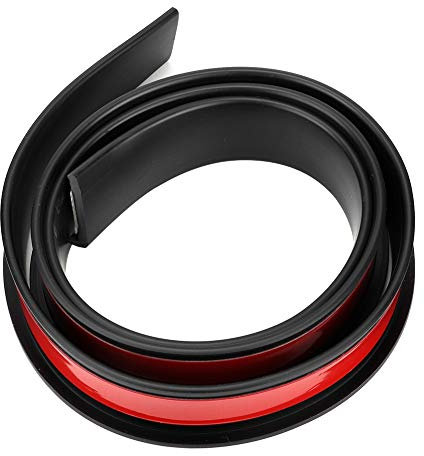 Auto-Rad-Kotflügel-Streifen, Bogen-Trim-Lippen-Streifen-Kotflügel, Gummi-Rad-Augenbrauen-Schutz, 4,5 cm x 1,5 m Universal-Auto-Gummi-Rad-Augenbrauen-Streifen-Schutz-Verkleidung