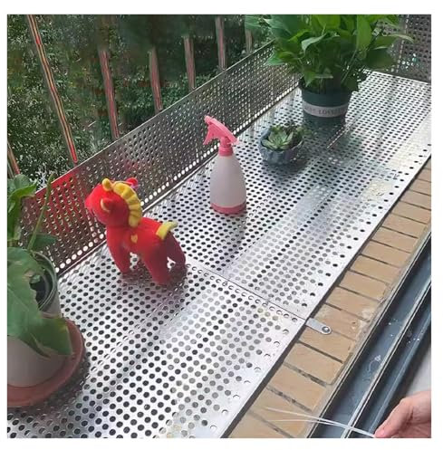 304 Acero Inoxidable Placa Perforada Placa Perforada De Acero Inoxidable 304, Almohadillas For Ventanas A Prueba De Fugas De 0,8 Mm De Espesor Con Guantes For Sujetar, Hoja Perforada De Metal Fácil De