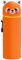 GDFJBG Trousse Ecole 2 en1 en Silicone Souple - Kawaii Étui en Silicone Souple pour l'école, Extensible en Forme de Animal (Raton Laveur)