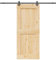 Schiebetür mit Beschlag 95x210 cm Massivholz Kiefer, Xichuzi Zimmertür, Eingangstür, Innentüren, Wohnungstür, Nebeneingangstür, Terrassentür - 3332734
