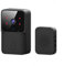 WiFi Video Doorbell, Smart Home Security Camera, DC/AC Battery Powered, Tuya App Compatible, White