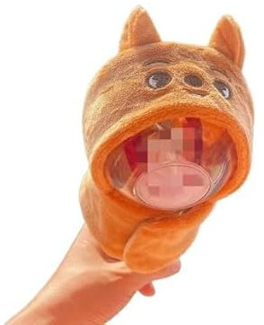 NIUVOO SKZ-oo Light Stick Plush Covers KPOP Glow Sticks Decoration Concert Handlamp Accessory SKZ Gifts, Compatible with Lightstick (Han Quokka)