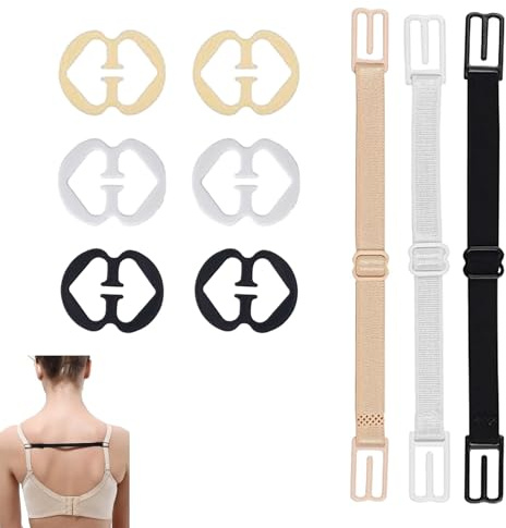 Pence & Moon Collective Anti-Slip Bra Strap Clips Racer back Bra Clips for Racer back, Bra strap holder Fits All Cup Sizes