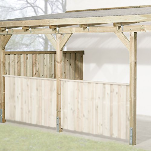 Weka Seitenwand hoch für Terrassenüberdachung 671