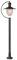 LUCIDE ARUBA - Mastleuchte - Ø 25 cm - 1xE27 - IP44 - Rostfarbe