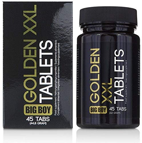 Cobeco PenisverlängerungBig Boy Golden XXL 45 Tabletten, 1er Pack (1 x 45 Stück)