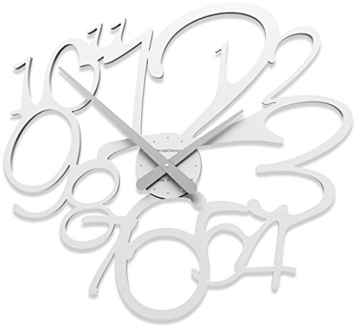 CalleaDesign - Wanduhr Frivolous, Weiß