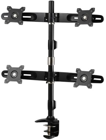 Amer Quad Clamp Mount for Monitor Upto 24-Inch