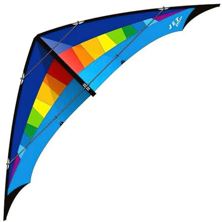 LYBAOHAO Elliot – Jet Stream Hirsch Volant, Jetstr grainbow/Blue