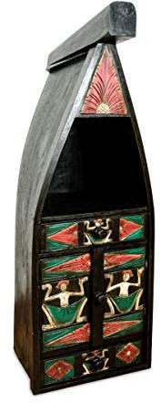 livasia Bootsschränkchen, Nachtschrank, Holzschränkchen, Boot Regal
