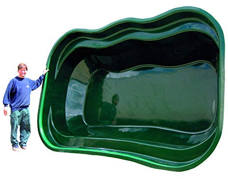 Lotus Fibreglass Preformed Ponds Made in the UK (Niigata 4950L)