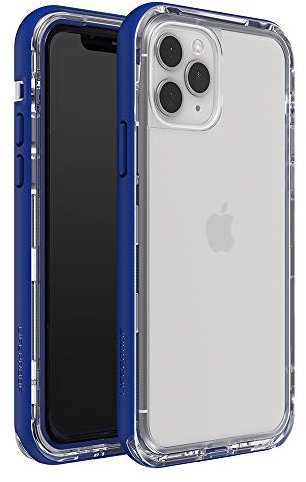 LifeProof für Apple iPhone 11 Pro, Schlanke, sturzgeschützte, schmutzabweisende und schneesichere Schutzhülle, Next Serie, Transparent/Blau