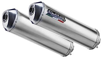 Gpr Exhaust Systems Satinox Dual Slip On Tdm 900 02-14 Homologated One Size