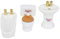 1:24 meubles de poupée miniatures, 3 pièces ensemble de salle de bain simulé miniature en céramique baignoire toilette évier Kit pour maison de poupée jouet décoration de la maison scène(Rose)